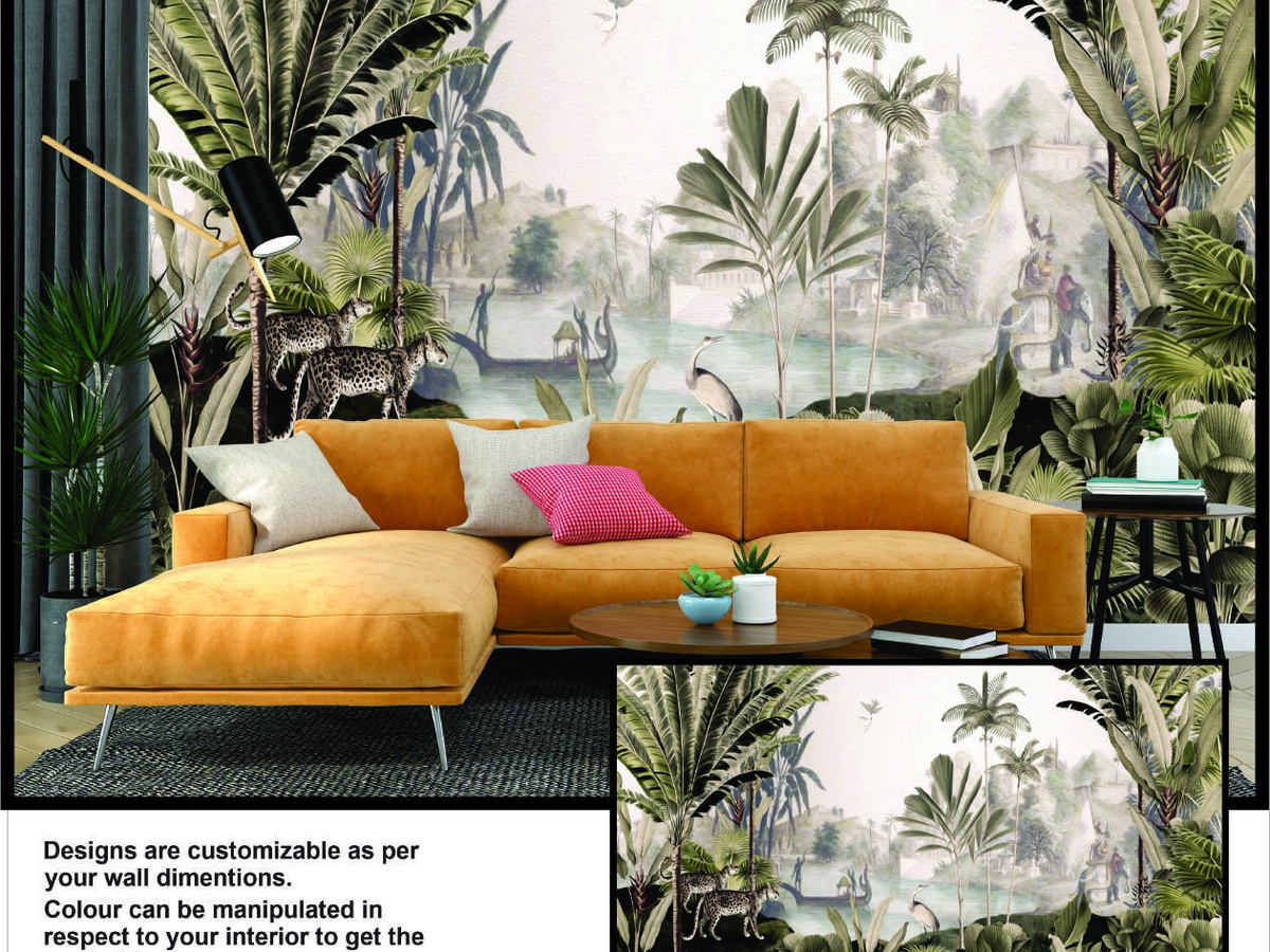Decor X showroom Greater Noida premium wallpaper studio