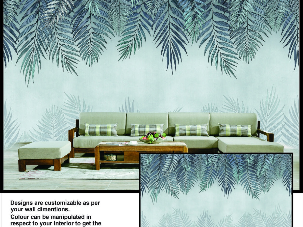 Luxury wallpaper installation by Decor X team