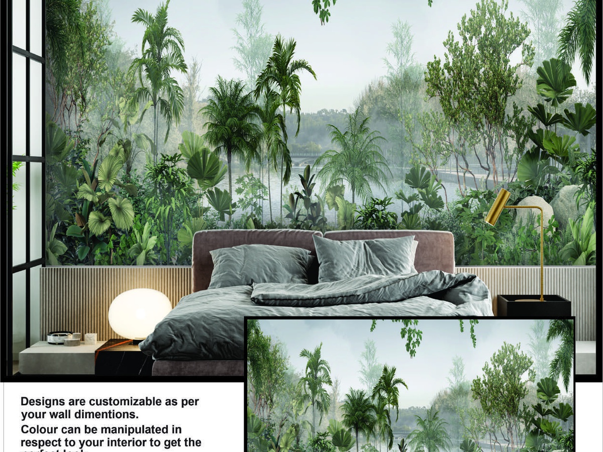 3D wallpaper living room Greater Noida
