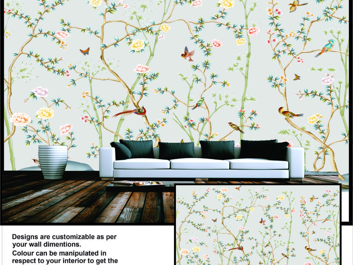 Luxury imported wallpaper DLF Gurugram
